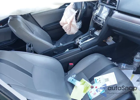 2017 Honda Civic Ex-L z USA, uszkodzony, nr VIN 19XFC1F74HE011923